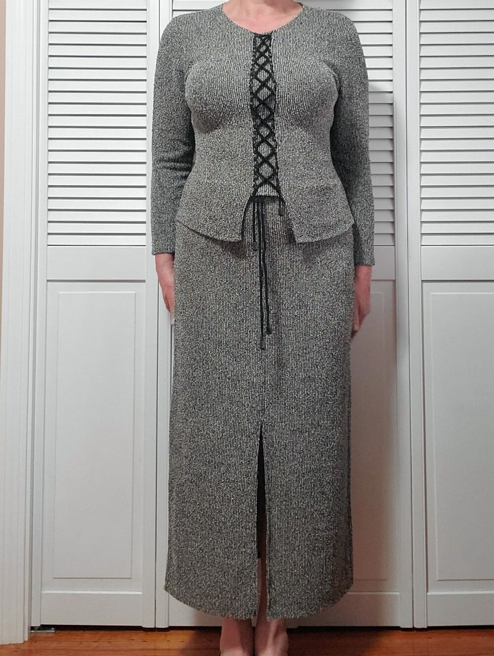 Women's Two piece Top/Skirt casual set.